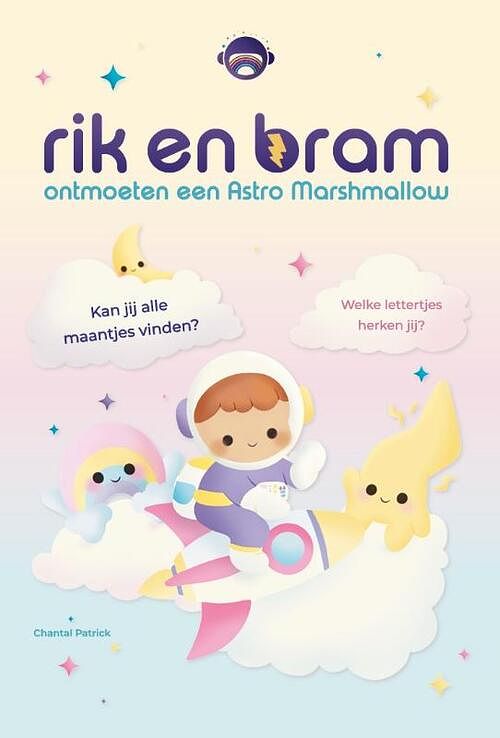 Foto van Rik en bram ontmoeten een astro marshmallow - chantal patrick - hardcover (9789090362298)