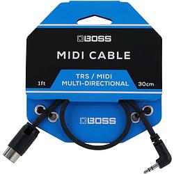 Foto van Boss bmidi-1-35 3.5 mm trs - midi-kabel 30cm