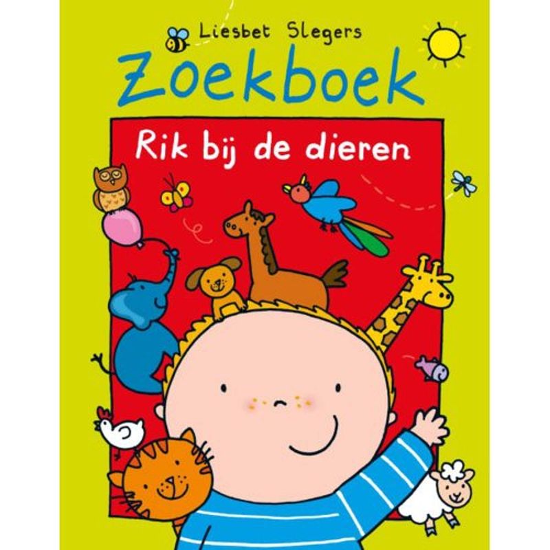 Foto van Zoekboek rik bij de dieren - rik