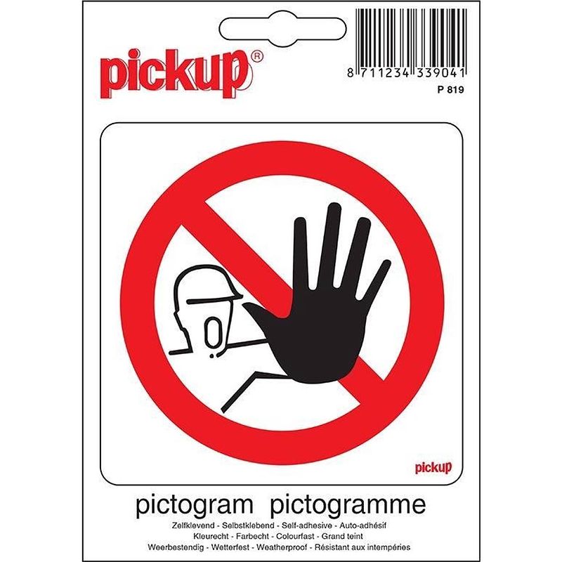 Foto van Pictogram 10 x 10 cm