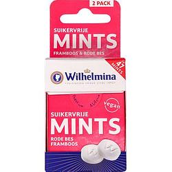 Foto van Wilhelmina mints f / rb suikervrij 2x30g bij jumbo