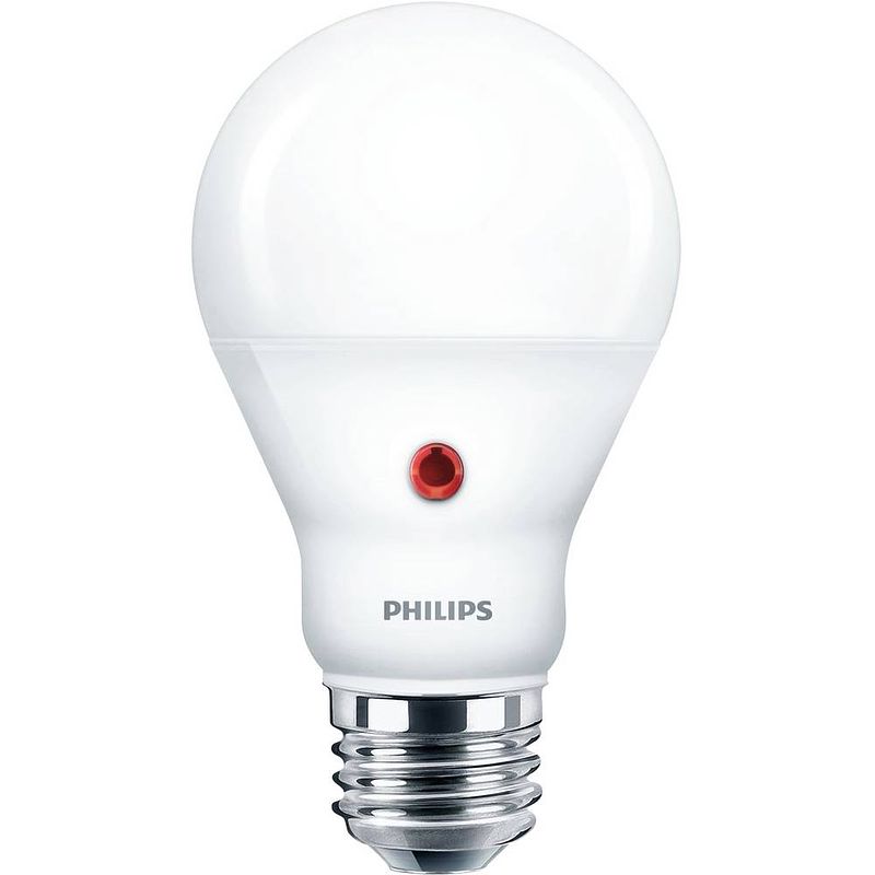 Foto van Philips led lamp e27 7,5w + sensor