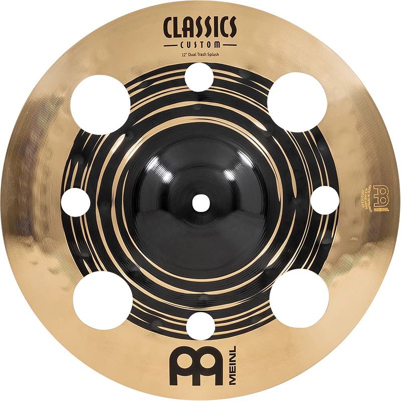 Foto van Meinl classics custom dual 12" trash splash