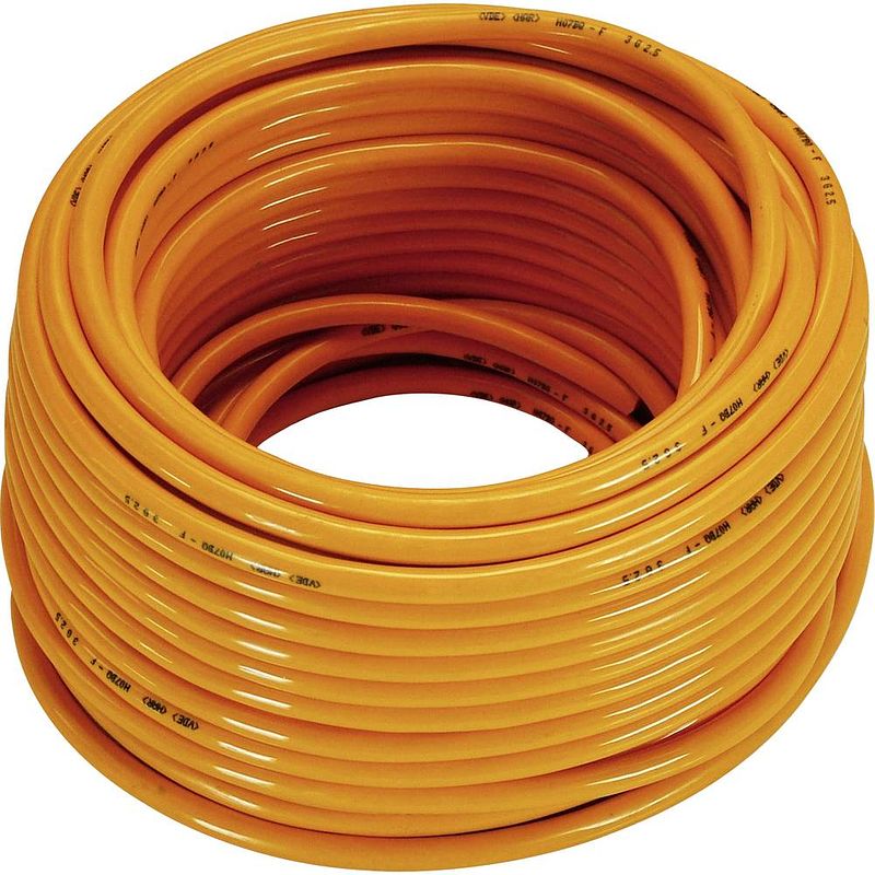 Foto van As schwabe 59441 installatiekabel h07bq-f 3 x 2.5 mm² oranje 50 m