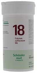Foto van Pfluger celzout 18 calcium sulfuratum d6 tabletten