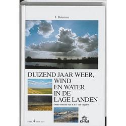 Foto van Duizend jaar weer, wind en water in de lage landen