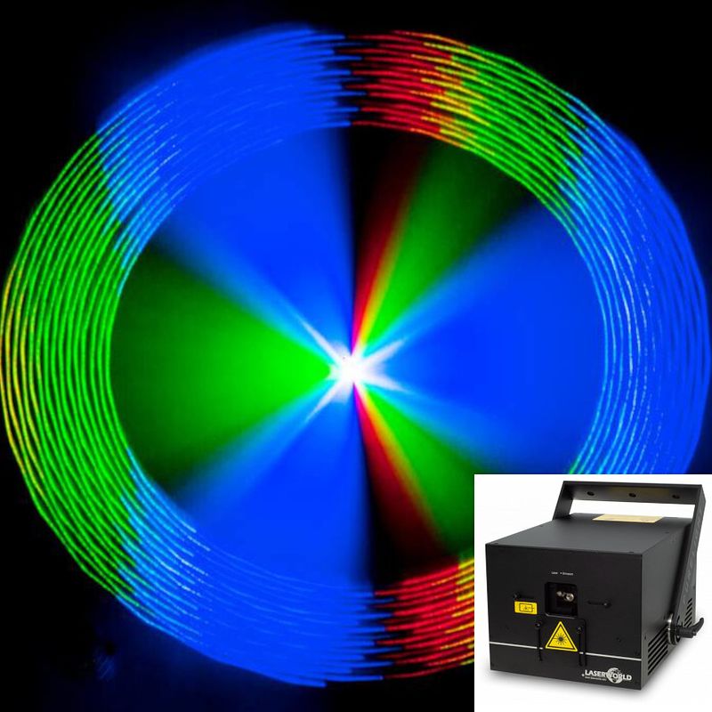 Foto van Laserworld pl-5000rgb mk2 rgb laser