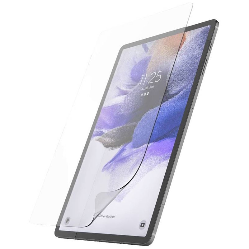 Foto van Hama crystal clear screenprotector (folie) samsung galaxy tab s7+, samsung galaxy tab s7 fe, samsung galaxy tab s8+ 1 stuk(s)