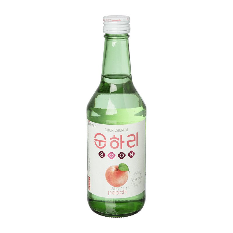 Foto van Chum churum soju - peach - 360 ml