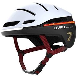 Foto van Livall evo21 pedelec helm wit confectiemaat: m hoofdomvang: 54-58 cm