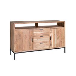 Foto van Livingfurn - dressoir oslo acasia 140 cm - acasiahout