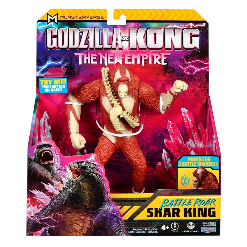 Foto van Godzilla tne battle roar skar king figuur - 18 cm