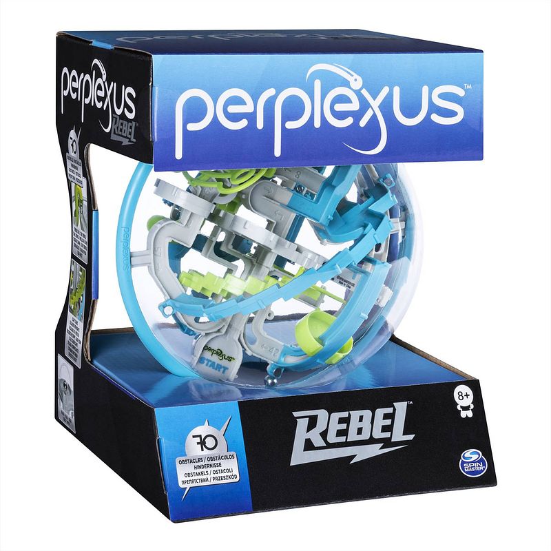 Foto van Perplexus labyrint rebel junior transparant/blauw/groen