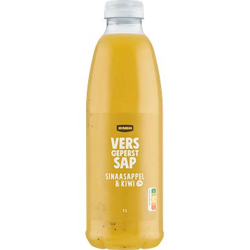 Foto van Jumbo vers sap sinaasappel & kiwi 1l