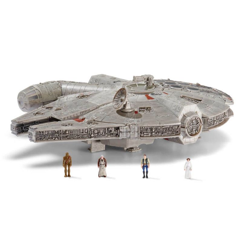 Foto van Star wars micro galaxy squadron millennium falcon