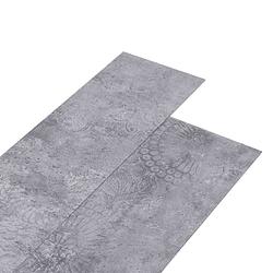 Foto van Vidaxl vloerplanken zelfklevend 4,46 m² 3 mm pvc cementgrijs