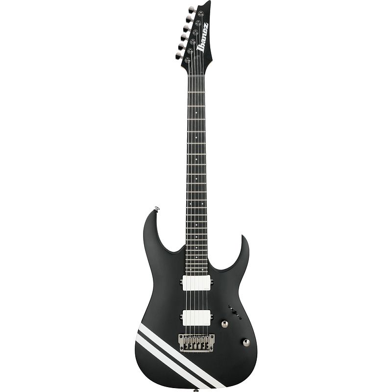 Foto van Ibanez jbbm30 black flat jb brubaker signature elektrische gitaar