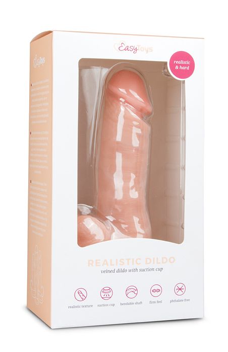 Foto van Easytoys dildo realistisch 17,5cm