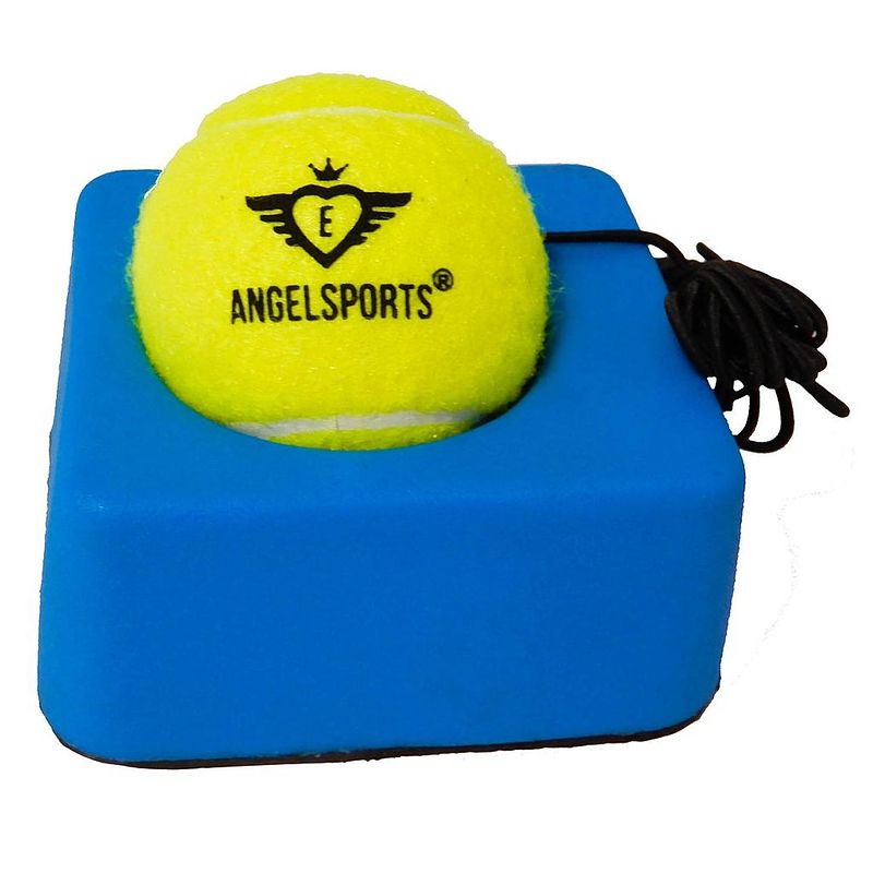 Foto van Angel sports tennistrainer 900 gram blauw