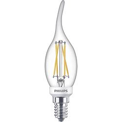 Foto van Philips lighting 871951432437400 led-lamp energielabel d (a - g) e14 kaars 3.4 w = 40 w warmwit (ø x l) 35 mm x 119 mm 1 stuk(s)