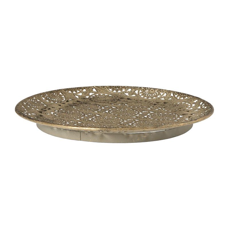 Foto van Marrakesh plateau - goud - 35 cm