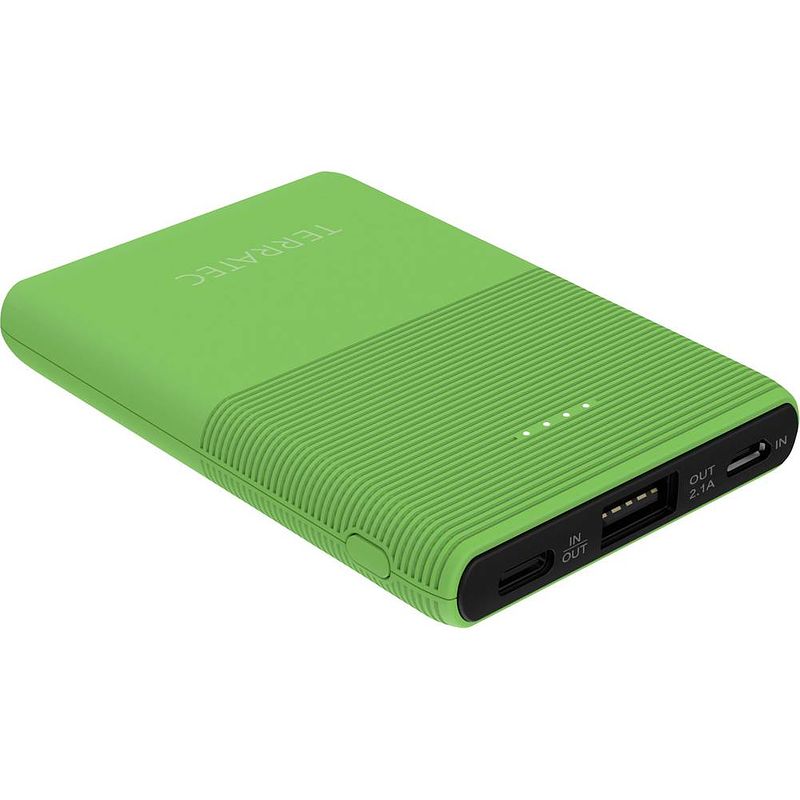 Foto van Terratec p50 powerbank 5000 mah lipo groen