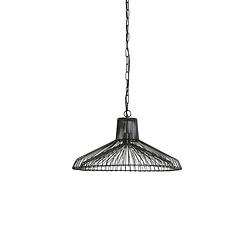 Foto van Light & living - hanglamp kasper - 55x55x29 - zwart