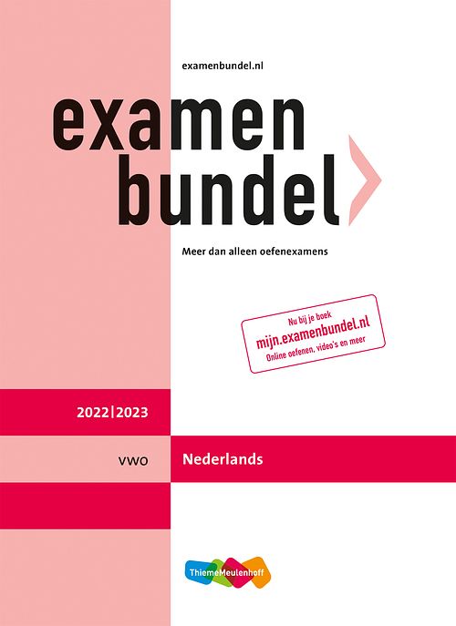 Foto van Examenbundel vwo nederlands 2022/2023 - paperback (9789006639827)