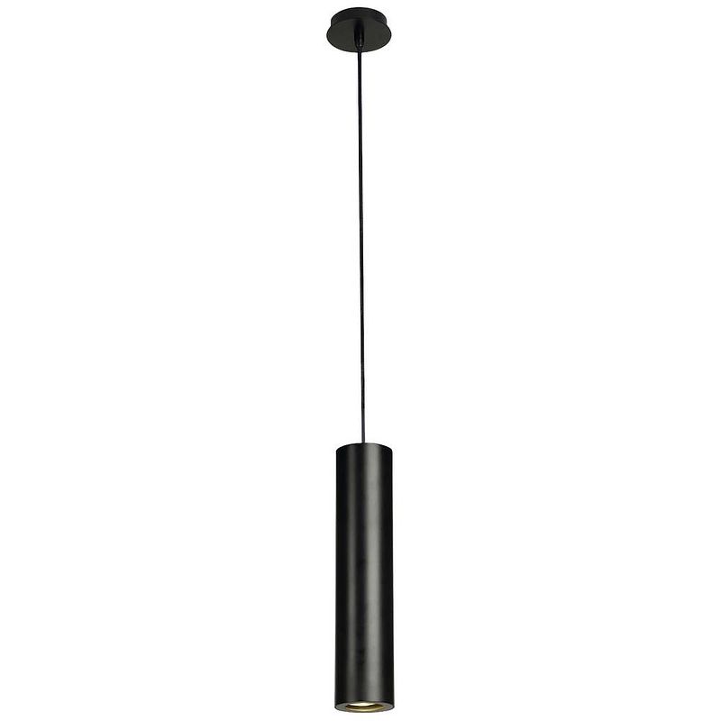 Foto van Slv enola b 151850 hanglamp gu10 50 w zwart