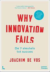 Foto van Why innovation fails - joachim de vos - hardcover (9789401476935)