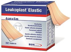 Foto van Leukoplast elastic wondpleister 4cm x 5m