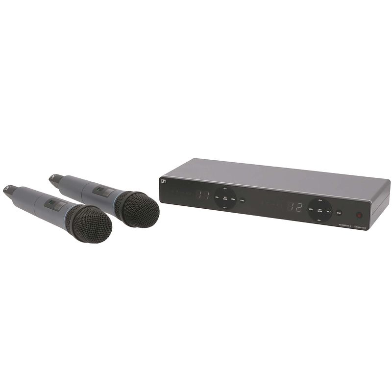 Foto van Sennheiser xsw 1-825 dual dubbele draadloze set (b: 614-638 mhz)