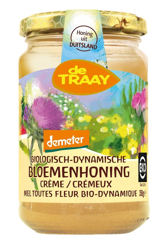 Foto van De traay demeter bloemenhoning biologisch-dynamisch