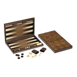 Foto van Dal negro backgammon 50,5 x 31 x 5 cm hout bruin 9-delig