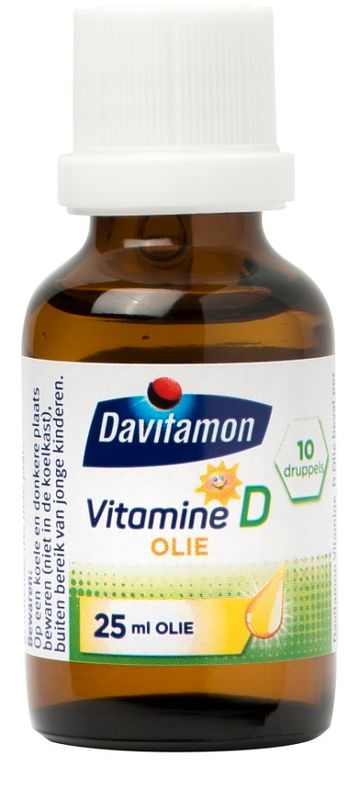 Foto van Davitamon baby eerste vitamines d + k druppels