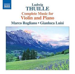 Foto van Thuille: complete music for violin and piano - cd (0747313287079)