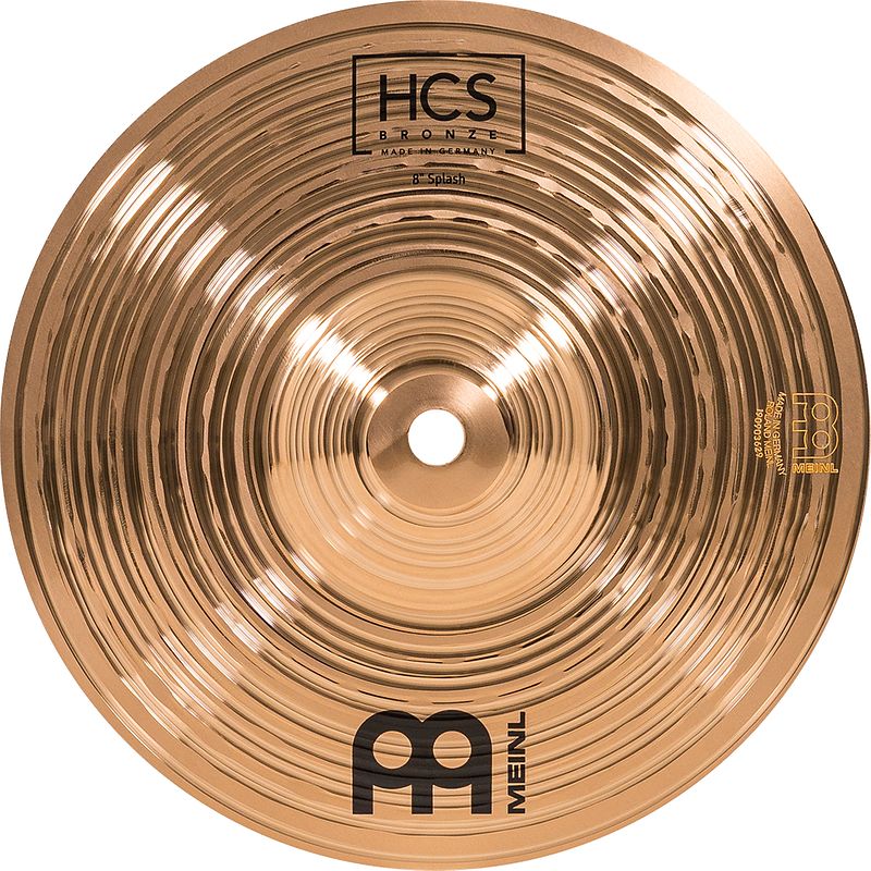 Foto van Meinl hcsb8s hcs bronze splash 8 inch