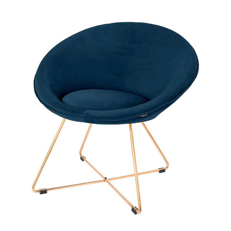 Foto van Riverdale luca fauteuil donkerblauw