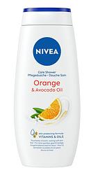Foto van Nivea orange & avocado oil care shower