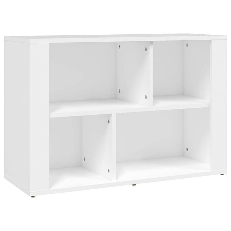 Foto van Vidaxl dressoir 80x30x54 cm bewerkt hout wit