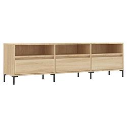 Foto van Vidaxl tv-meubel 150x30x44,5 cm bewerkt hout sonoma eikenkleurig