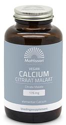 Foto van Mattisson healthstyle calcium citraat malaat capsules