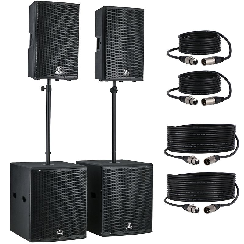 Foto van Devine onyx 2.2 speakerset 15a + 18sa