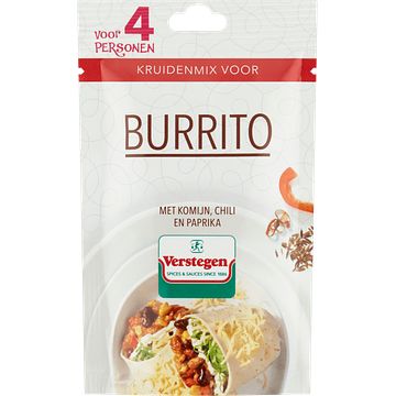 Foto van Verstegen kruidenmix voor burrito 40g bij jumbo