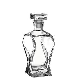 Foto van Montana karaf diamond 0,75 liter glas transparant