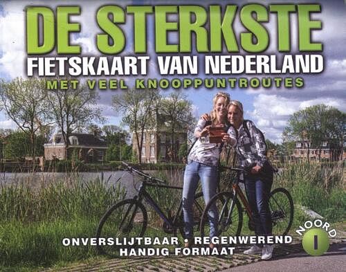 Foto van De sterkste fietskaart noord- en midden-nederland - paperback (9789463691895)