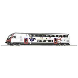 Foto van Roco 74718 h0 dubbeldeksrijtuig van de sbb 2) klasse, type bt ic2020 (dcc)