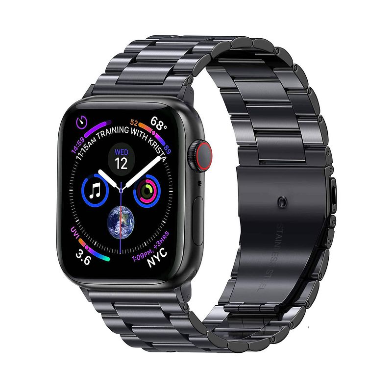 Foto van Basey apple watch se (40mm) apple watch se (40mm)- zwart