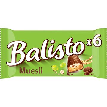 Foto van Balisto muesli chocoladereep 6 stuks bij jumbo