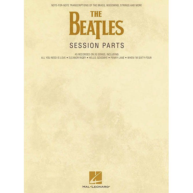 Foto van Hal leonard - the beatles - session parts